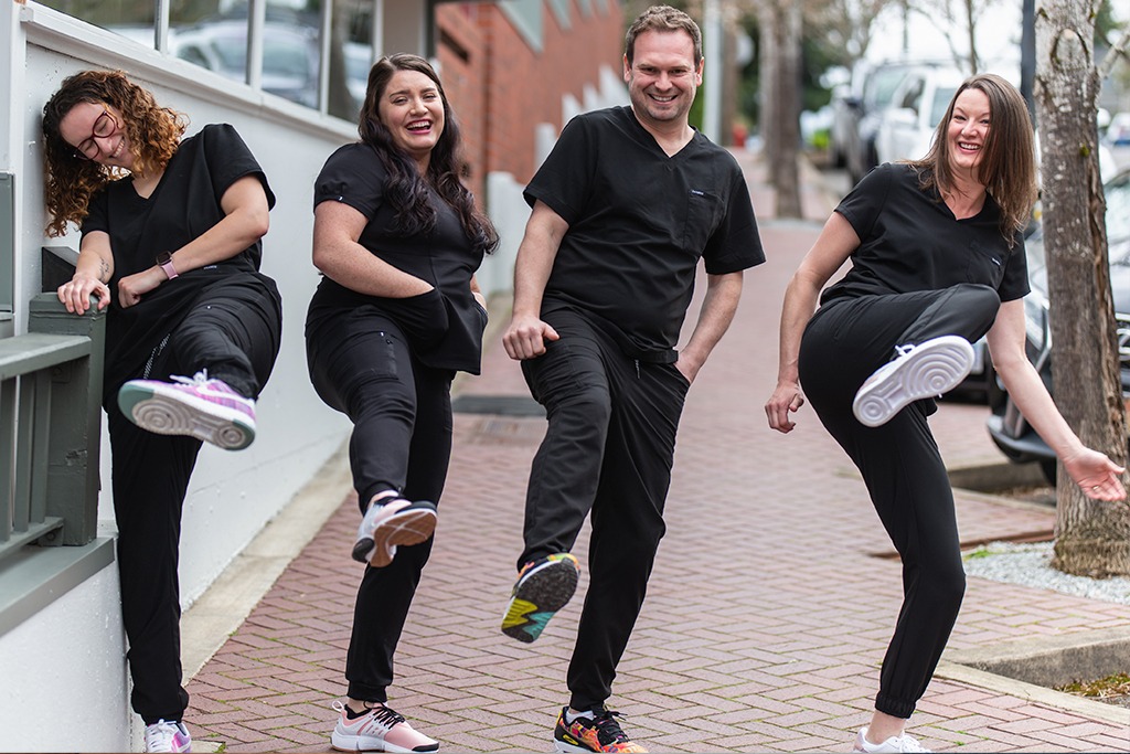 Dr. Tyler Manson and his staff of the Oregon Institute of Foot Care